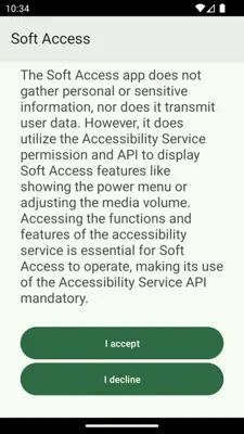 Soft Access android App screenshot 0